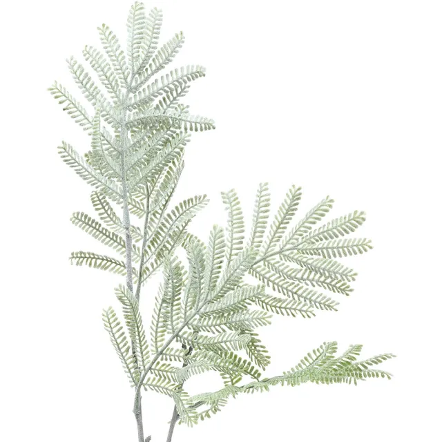 Viana Siertak mimosa groen frost effect 63cm groente