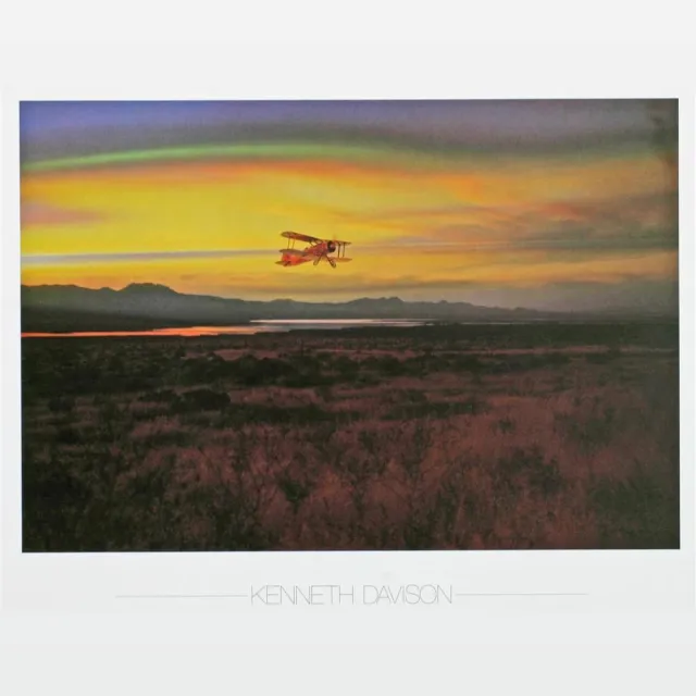 Catch Projecten Poster - Nevada - Kenneth Davidson - Kleur - Fotografie - Jaren 80 Geel, blauw