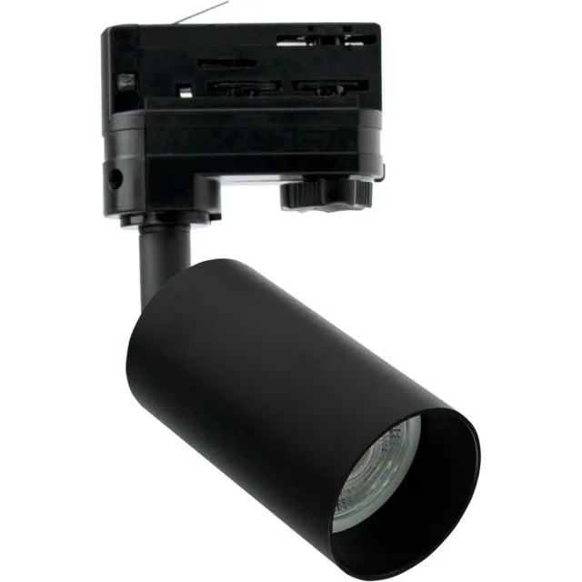 Spectrum LED Railspot MADARA OPTIMO - GU10 fitting - 3-Fase universeel - Zwart