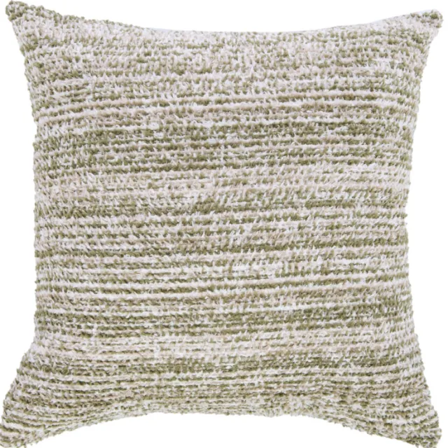 Light & Living sierkussen Cosmo (45x45 cm) groen/off white