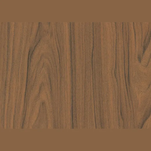 Nikima Zelfklevende Plakfolie Walnoot Hout-Look 45 cm x 2 m - Meubelfolie voor Creatieve Interieurveranderingen Bruin