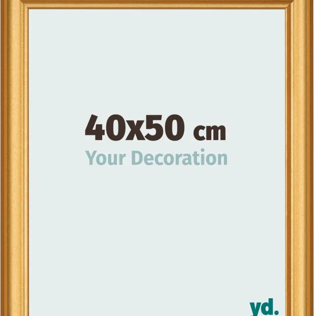 yd. Your Decoration - Fotolijst 40x50 cm - MDF - Goud Mat - Lazio