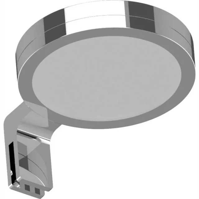 Lightme LED-spiegellamp LightMe LM85632 GX53 N/A Vermogen: 6 W Warmwit, Neutraalwit N/A Chroom