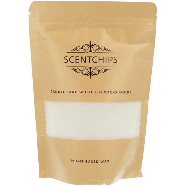 Scentchips Kaarsenzand 250 grams Wit