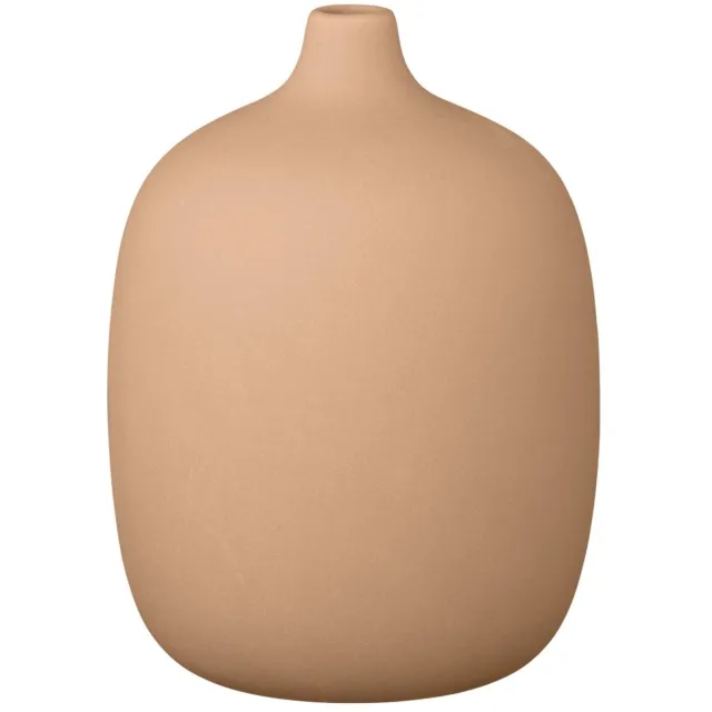 Blomus Ceola Vaas Amber Brown | Bruin / Oranje | Keramiek