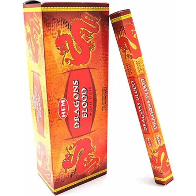 Dragons Blood HEM 120 stuks wierook stokjes rood