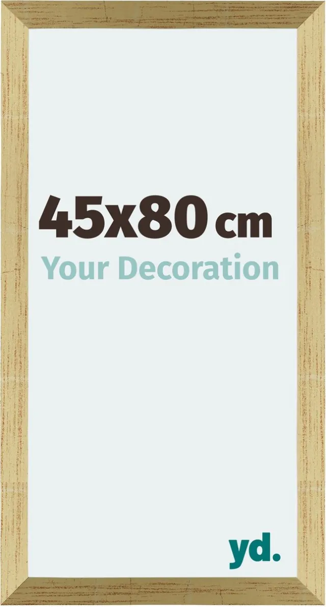 yd. Your Decoration - Fotolijst 45x80 cm - MDF - Goud Glans - Mura