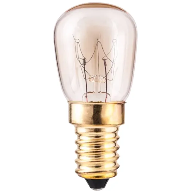 Patron Ovenlamp E14 - 15W 85lm 2300K - Extra Warm Wit Licht - ST26 - 300°C Hittebestendig - 1 stuk