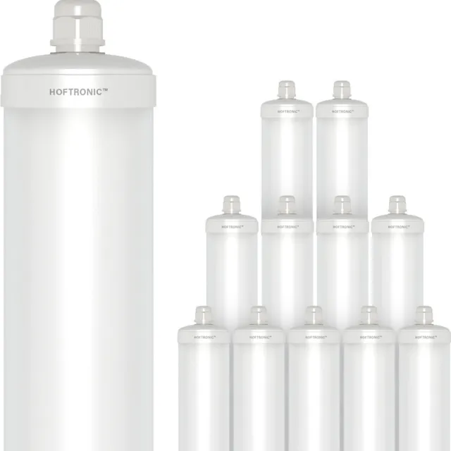 HOFTRONIC S Series - 12 Pack LED TL armaturen 150cm - IP65 waterdicht - 4000K Neutraal wit licht - 48W 5760 Lumen - Koppelbaar - Tri-Proof plafondverlichting - TL LED verlichting met armatuur