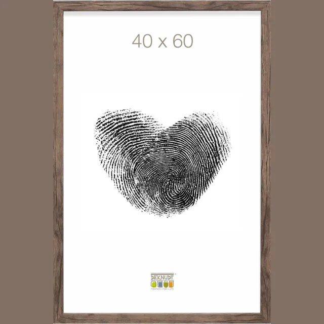 Deknudt Frames fotolijst S45RH3 - bruin - hout - 40x60 cm