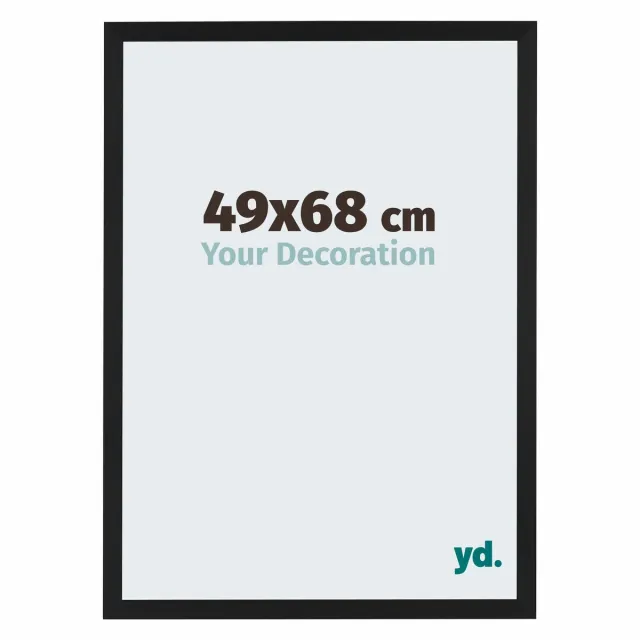 yd. Your Decoration - Fotolijst 49x68 cm - MDF - Zwart Mat - Catania