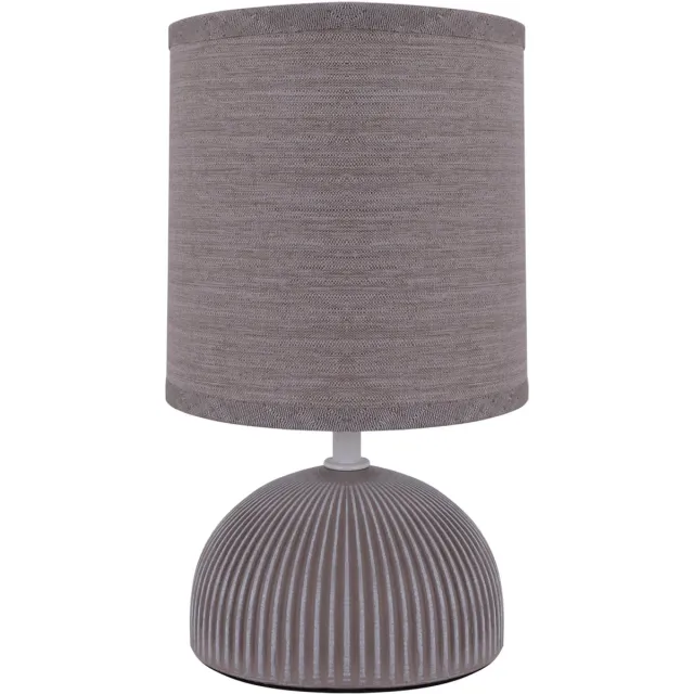 STRÜHM PASMA - Tafellamp - Nachtlamp - Textiel Bruin - E14 Fitting