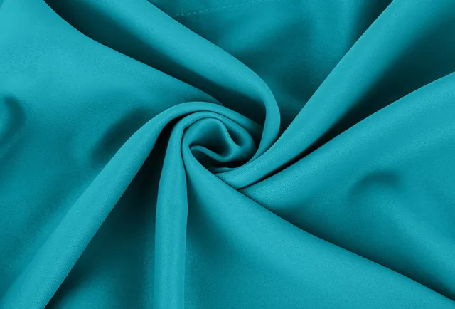 Home & Comfort Luxe verduisterende gordijnen - Teal - 300x250 cm met haakjes Wit