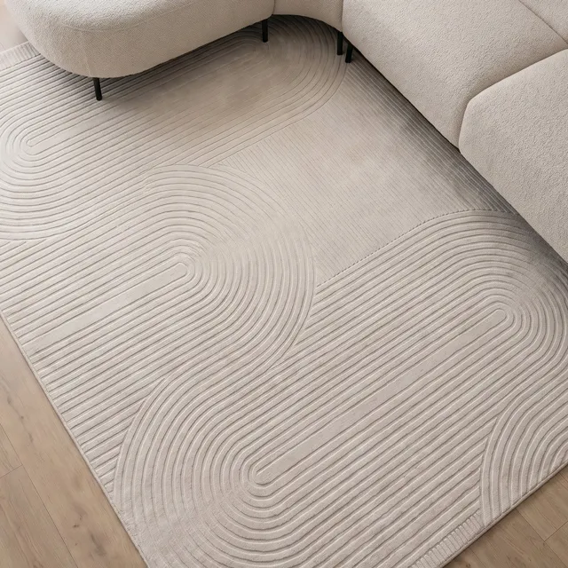 LABEL51 Lavita Vloerkleden - Wit - Polyester - 200x290 cm