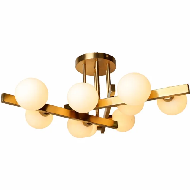 Prestige Light plafondlamp | 9 lichtpunten | Brushed gold Goud