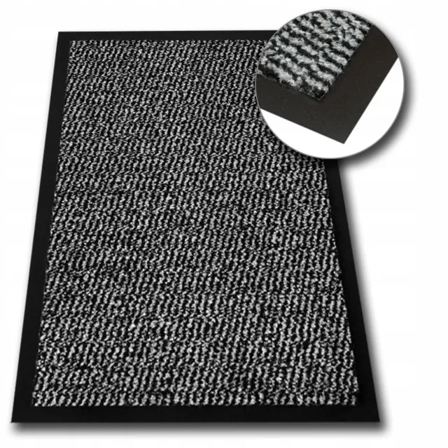 ML Merkloze Antislip Deurmat 90x150 cm - Vuil- en Wateropvang Bruin