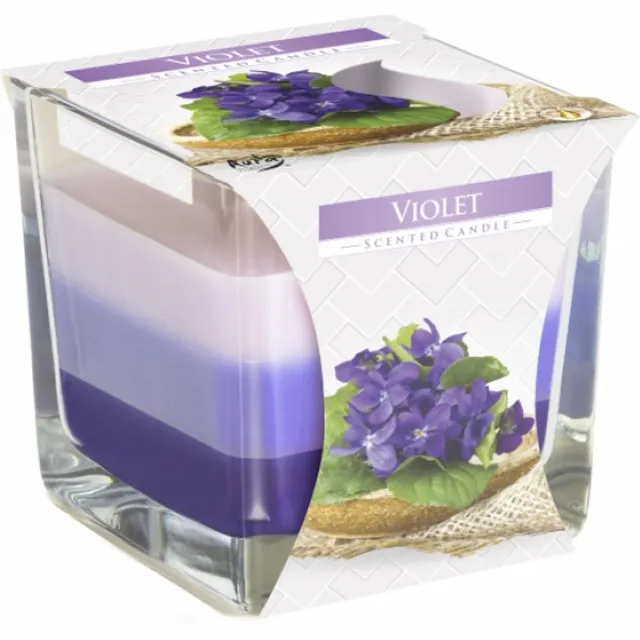 scented candle Geurkaars Violet lila