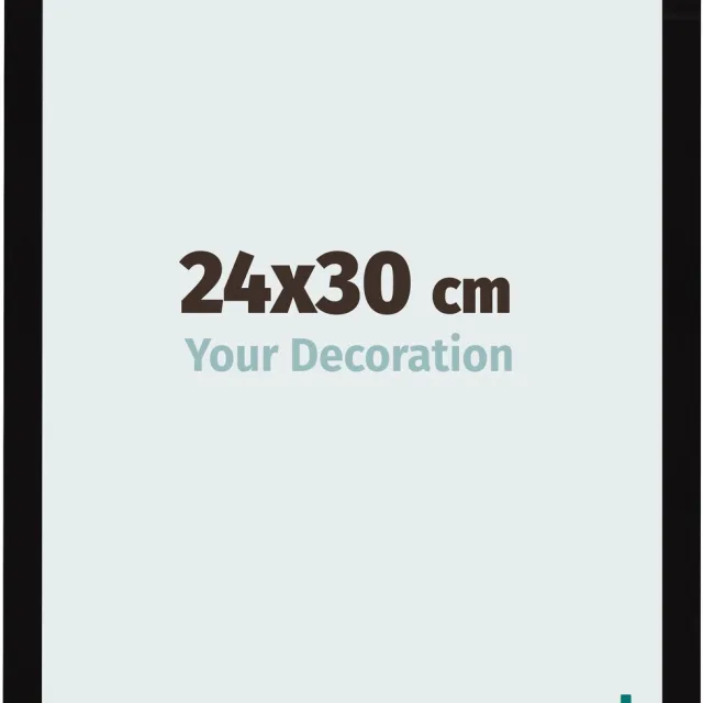 yd. Your Decoration - Fotolijst 24x30 cm - MDF - Zwart Hoogglans - Bologna