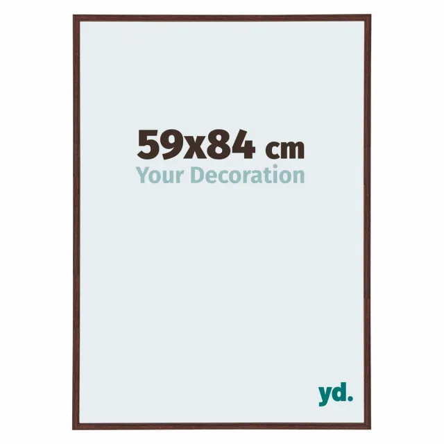 yd. Your Decoration - Fotolijst 59x84 cm - Kunststof - Bruin - Annecy