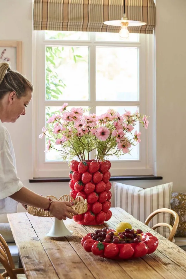 House of Nature Vaas Strawberry Delight 37cm [gid://shopify/Metaobject/307232833871]