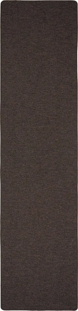 Snapstyle Loperdeken vloerkleed bentzon flatweave Bruin