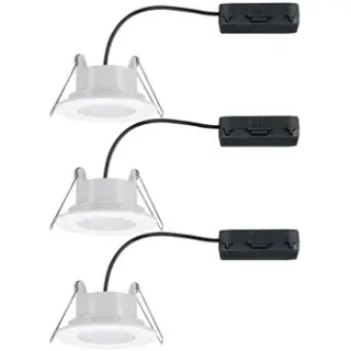 Paulmann Inbouwspot Led Calla Kantelbaar Chroom 6,5w Metaal chroom
