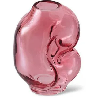HKLIVING vaas Gleam (18x11 cm) roze