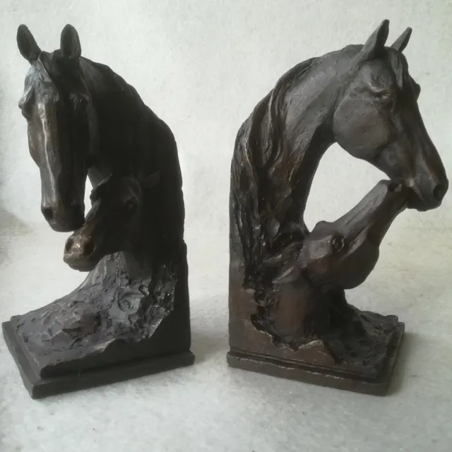MadDeco boekensteun - paard - veulen - boekensteunen zie afbeelding