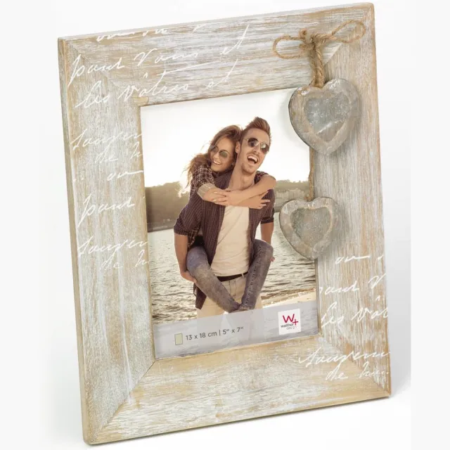 Walther QH318P Le Coeur - Houten portretlijst - Fotoformaat 13x18 cm - Bruin
