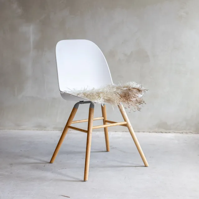 Van Buren Sinds 1861 Chair pad krulvacht Gemêleerd