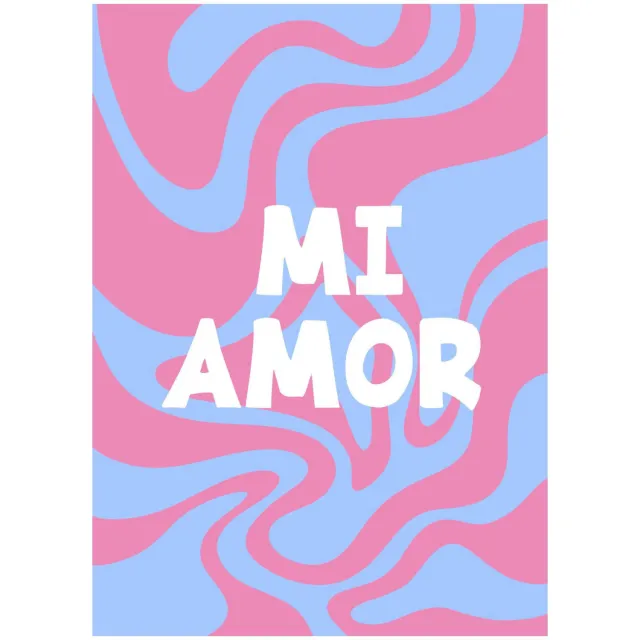 Poster & Frame Poster - Yuli Saputra - Mi Amor (30 x 40 cm cm)