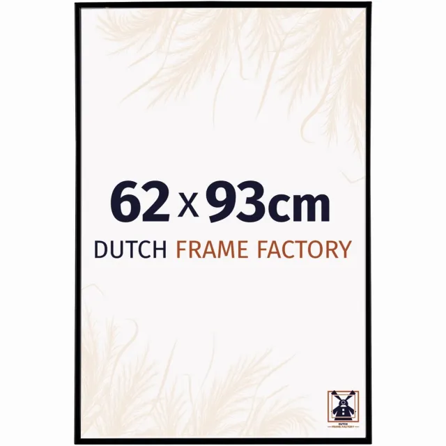 Dutch Frame Factory Fotolijst 62x93 cm - Kunststof - Zwart Mat - Easy