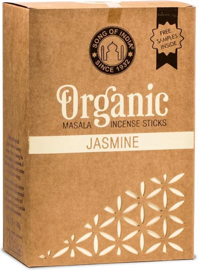 Organic Goodness Masala Wierook Jasmijn (12 pakjes van 15 gram) Meerkleurig