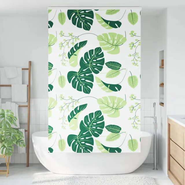 vidaXL Doucherolgordijn met cassette 120x240 cm stofbreedte 116 cm groen