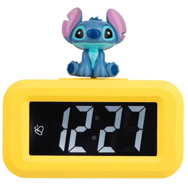 Paladone Lilo & Stitch Stitch Icoon Mini Wekker 8 Cm Geel Blue