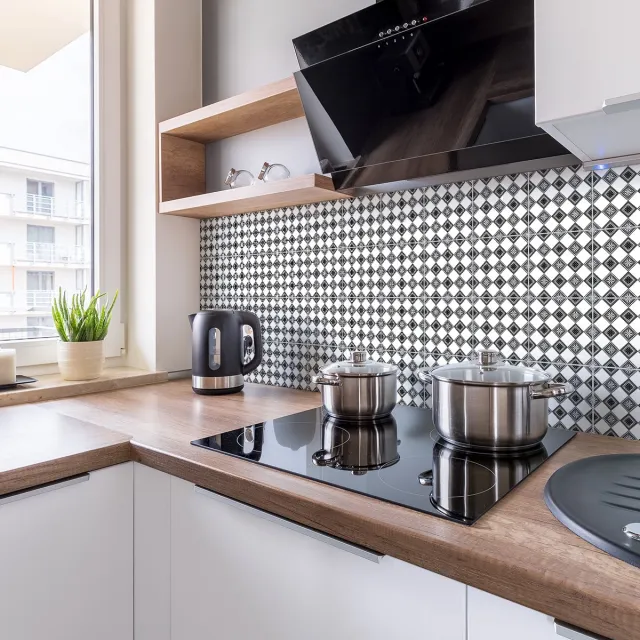 Ambiance Sticker Zelfklevende muurtegelstickers voor keuken en badkamer - 30 etnische Kibungo cementtegelstickers - 30 stickers 15x15cm Multi color