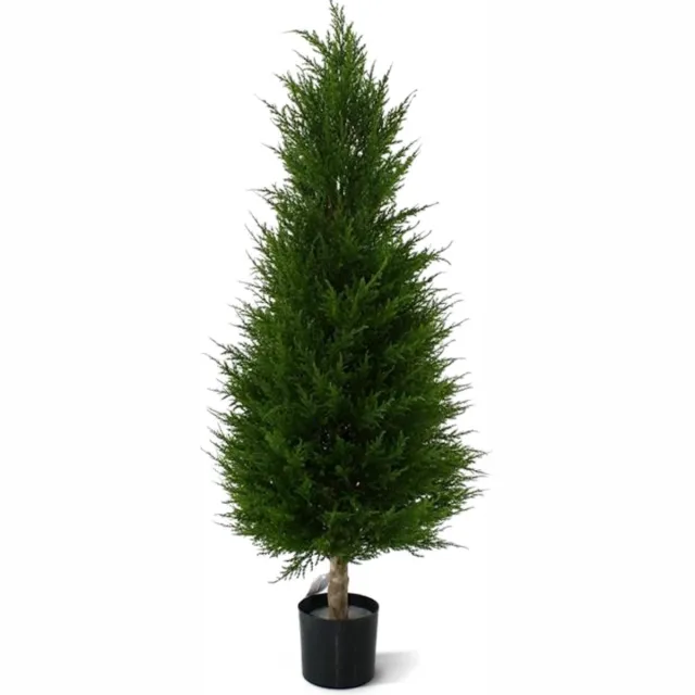 maxifleur Kunstplanten Conifeer deluxe kunstplant 100cm - UV bestendig Groen