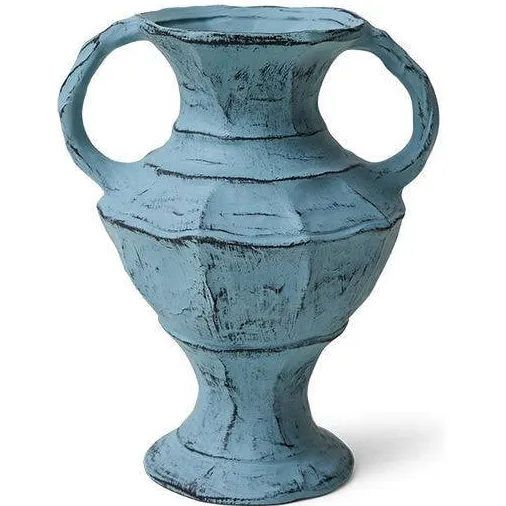 HKLIVING vaas New classics (25,5x17 cm) blauw