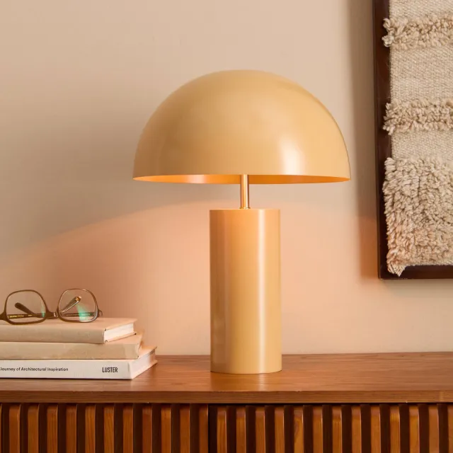 Studio LIVIT tafellamp Kato (Ø30 cm) Geel