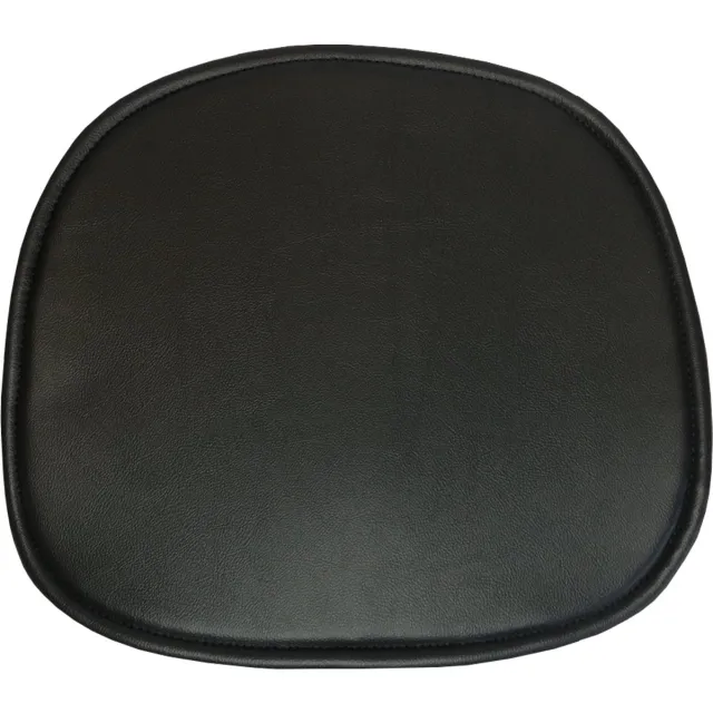 CD Furniture Seatdot Zitkussen voor Eames Kuipstoel – PU Kunstleer – Antislip – Zwart – Stoelkussen Eames Chair