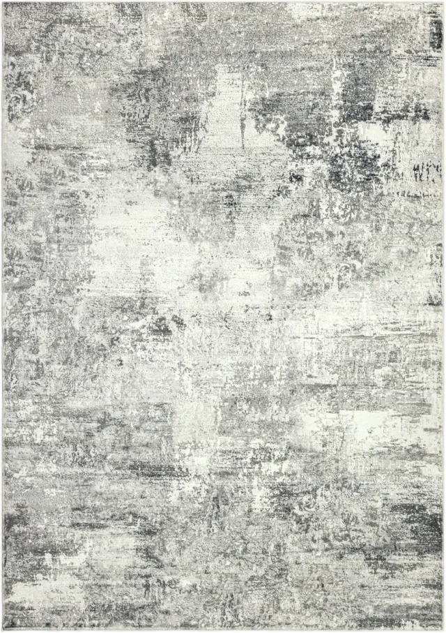 Meghan Lalee Vloerkleed Posh 305 grijs – 120 x 170 cm – 100% polyester, machinegeweven