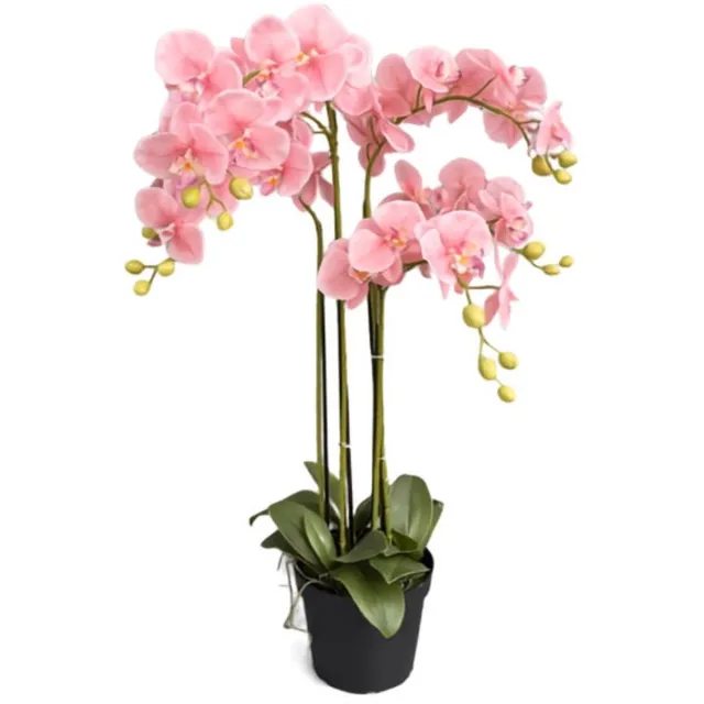 Oosterik Home Orchidee new pink in pot H 85 cm kunstplant Oosterik Home onbekend