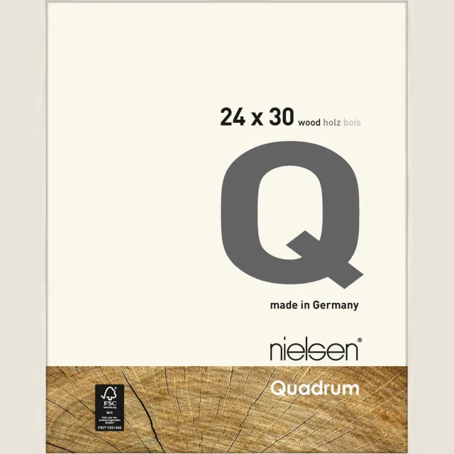 Nielsen Quadrum Houten Fotolijst White 24x30cm Wit