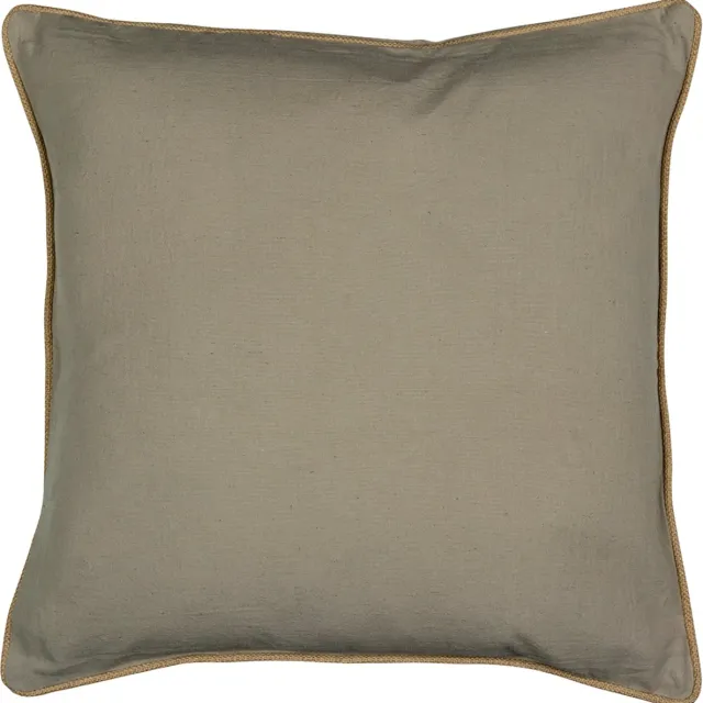 Mars & More Sierkussen jute bies - beige kussen - 55 x 55 cm
