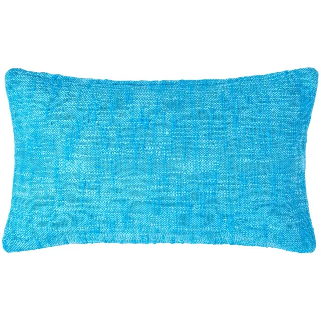 Homescapes katoenen kussenhoes Nirvana, turkoois, 30 x 50 cm Aqua