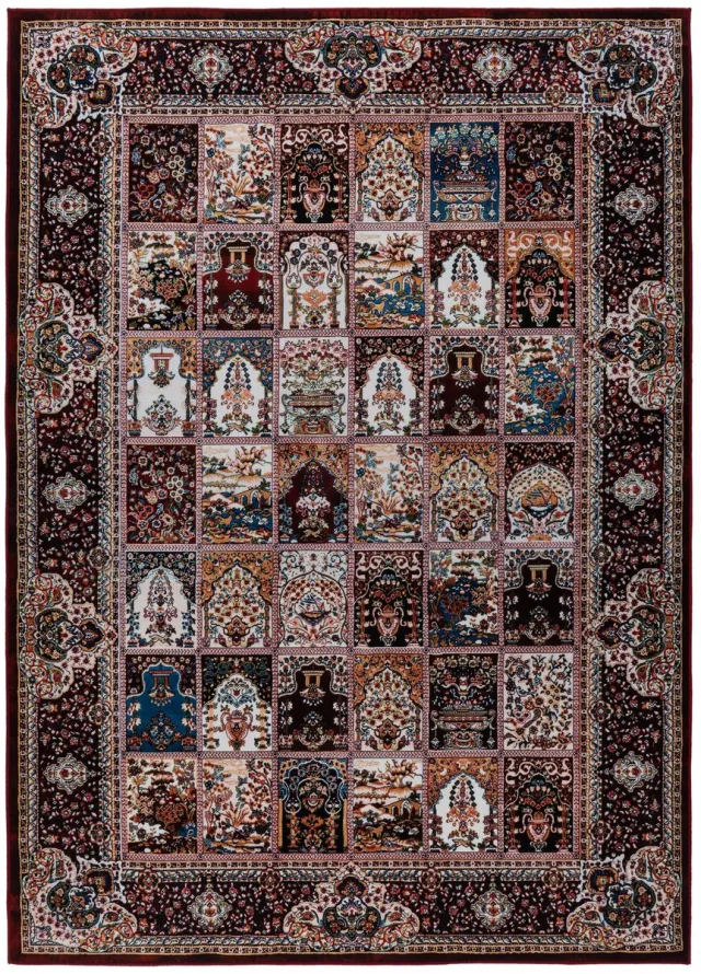 Muratap Dunya 1001 Klassiek Vloerkleed Rood- 240x330 CM