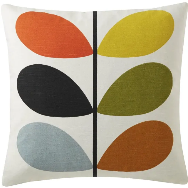 Orla Kiely Multi Stem sierkussen - Multicolor - 45x45 cm Meerkleurig