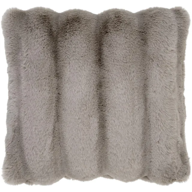 Nest of Nora Sierkussen imitatiebont 45x45 cm - Beige