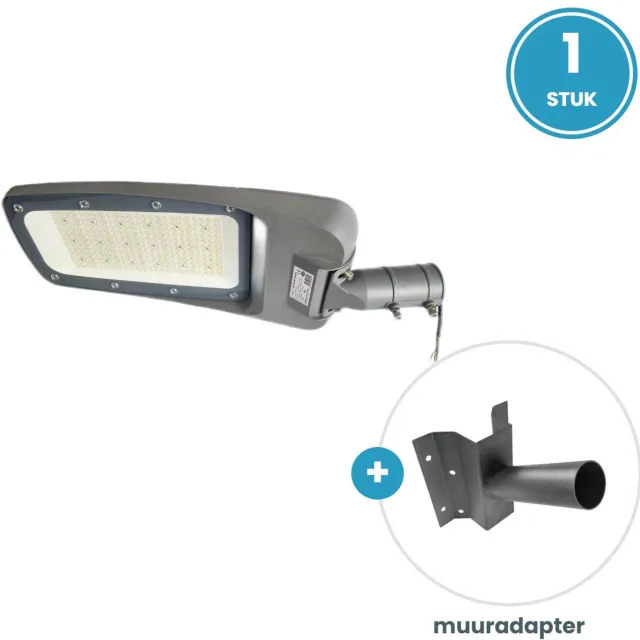 Tsong LED Straatverlichting 200W 34000lm - Koelwit 4000K - IP66 - Incl. muuradapter - 230V