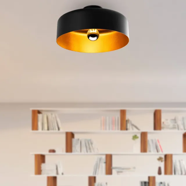 Opviq Asir - Kroonluchter - Zwart - 35 x 35 x 18 cm